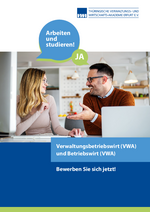 Aktuelle Infobroschüre VWA Studium